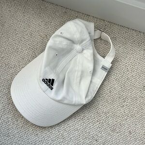 Adidas baseball cap, white.